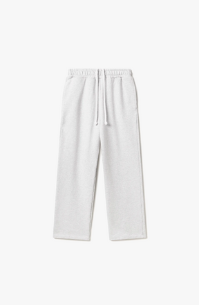 600 GSM 'LIGHT HEATHER GRAY' STRAIGHT-LEG PANTS