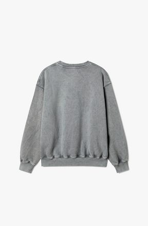 600 GSM 'VINTAGE GRAY' CREWNECK